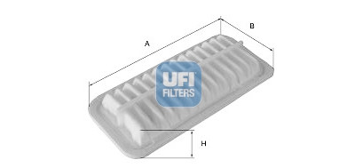 Filtro de ar UFI 30.176.00