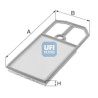 Filtro de ar UFI 30.184.00