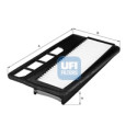 Filtro de ar UFI 30.211.00