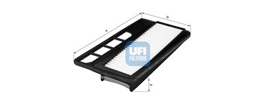 Filtro de ar UFI 30.211.00