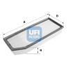 Filtro de ar UFI 30.274.00