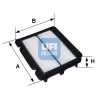 Filtro de ar UFI 30.279.00