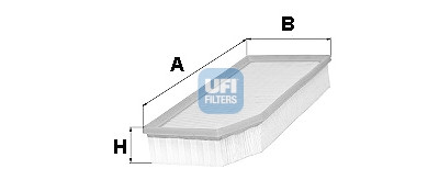 Filtro de ar UFI 30.355.00