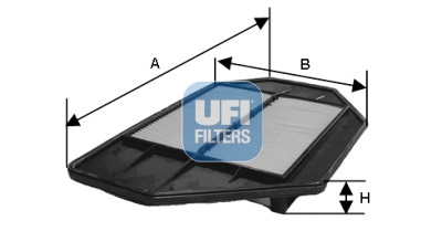 Filtro de ar UFI 30.360.00