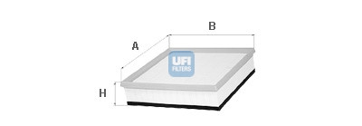 Filtro de ar UFI 30.465.00