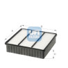 Filtro de ar UFI 30.539.00