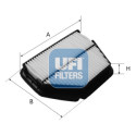 Filtro de ar UFI 30.552.00