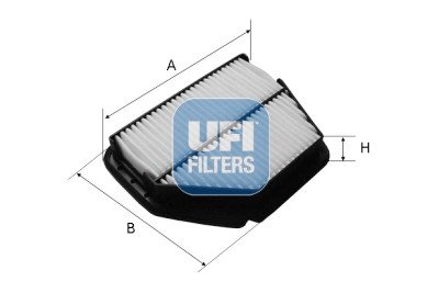 Filtro de ar UFI 30.552.00