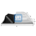 Filtro de ar UFI 30.629.00