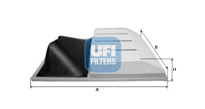 Filtro de ar UFI 30.630.00