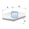 Filtro de ar UFI 30.687.00