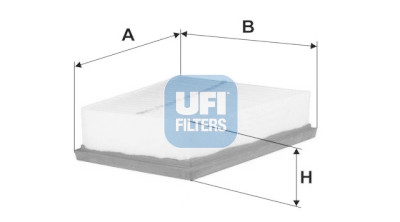 Filtro de ar UFI 30.687.00