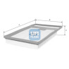 Filtro de ar UFI 30.692.00
