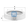 Filtro de ar UFI 30.896.00