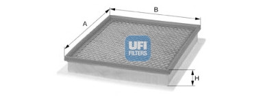 Filtro de ar UFI 30.A37.00