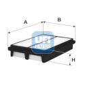 Filtro de ar UFI 30.A55.00
