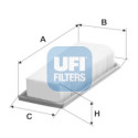 Filtro de ar UFI 30.A60.00