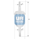 Filtro de combustível UFI 31.027.00