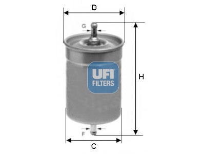 Filtro de combustível UFI 31.500.00