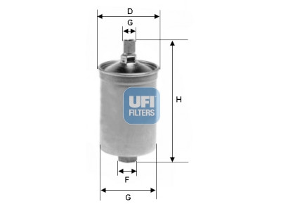 Filtro de combustível UFI 31.503.00