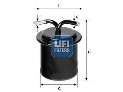 Filtro de combustível UFI 31.541.00