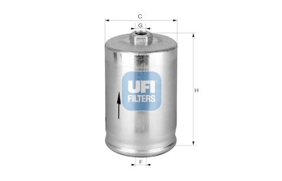 Filtro de combustível UFI 31.748.00