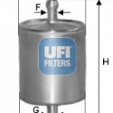 Filtro de combustível UFI 31.760.00