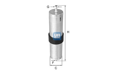 Filtro de combustível UFI 31.839.00