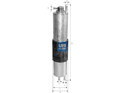 Filtro de combustível UFI 31.847.00