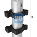 Filtro de combustível UFI 31.950.00
