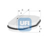 Filtro de ar para cabine UFI 53.007.00