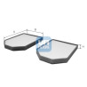 Filtro de ar para cabine UFI 53.009.00