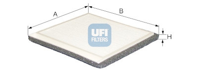 Filtro de ar de cabine UFI 53.021.00