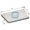 Filtro de ar para cabine UFI 53.044.00