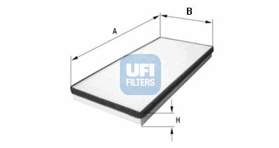 Filtro de ar para cabine UFI 53.103.00