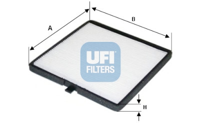 Filtro de ar para cabine UFI 53.116.00