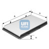 Filtro de ar para cabine UFI 53.131.00