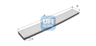 Filtro de ar para cabine UFI 53.158.00