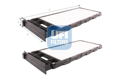 Filtro de ar para cabine UFI 53.258.00