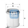 Filtro de ar para cabine UFI 53.292.00