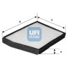 Filtro de ar de cabine UFI 53.385.00