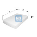 Filtro de ar para cabine UFI 53.389.00
