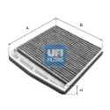 Filtro de ar para cabine UFI 54.126.00