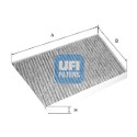 Filtro de ar para cabine UFI 54.131.00