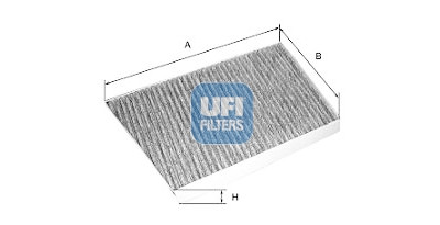 Filtro de ar para cabine UFI 54.133.00