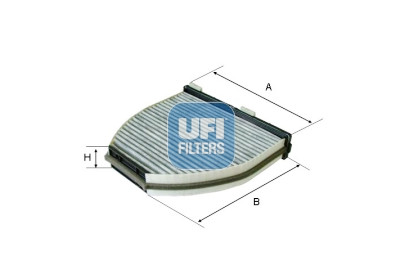 Filtro de ar para cabine UFI 54.163.00