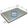 Filtro de ar para cabine UFI 54.174.00