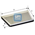Filtro de ar para cabine UFI 54.194.00