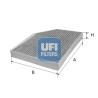 Filtro de ar para cabine UFI 54.236.00