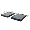 Filtro de ar para cabine UFI 54.240.00